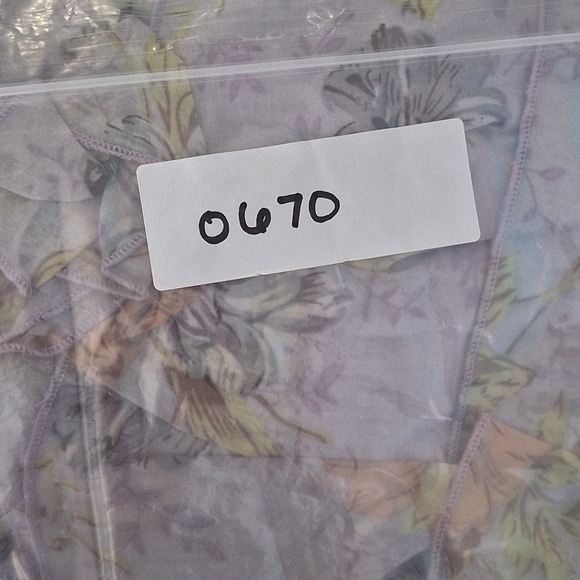 Womens Dress XXL Babydoll Romantic Floral Off Shoulder Tiered Fairy Coquette - Picture 12 of 12